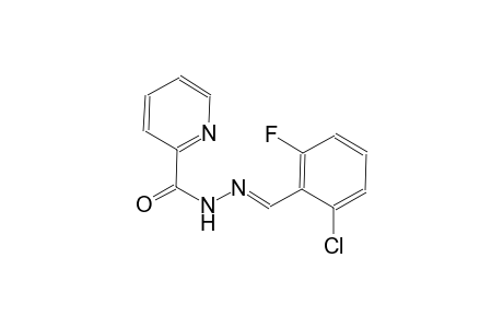 N'-[(E)-(2-chloro-6-fluorophenyl)methylidene]-2-pyridinecarbohydrazide