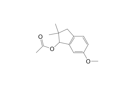 (6-methoxy-2,2-dimethyl-1,3-dihydroinden-1-yl) acetate