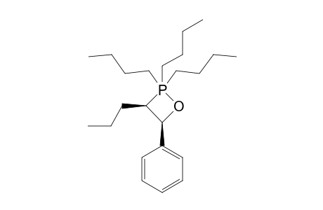 CIS-P,P,P-TRIBUTYL-3-TRIPHENYL-4-PROPYLOXAPHOSPHETANE
