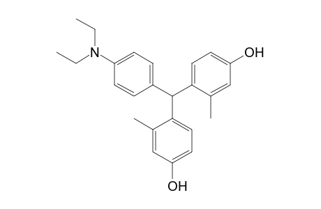 Phenol, 4,4'-[[4-(diethylamino)phenyl]methylene]bis[3-methyl-