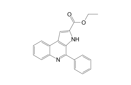 Ethyl 4-(phenyl)pyrrolo[2,3-c]quinoline-2-carboxylate