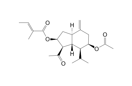 3-Angeloyloxy-8-acetoxy-10(14)-oplopen-4-one