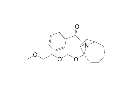 1-(.beta.-Methoxyethoxymethoxy)-N-benzoyl-9-azabicyclo[4.2.1]non-7-ene
