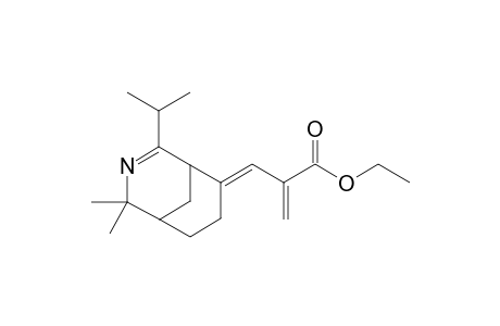 Ethyl 2-[(2-isopropyl-4,4-dimethyl-3-azabicyclo[3.3.1]non-2-en-8-ylidene)methyl]acrylate