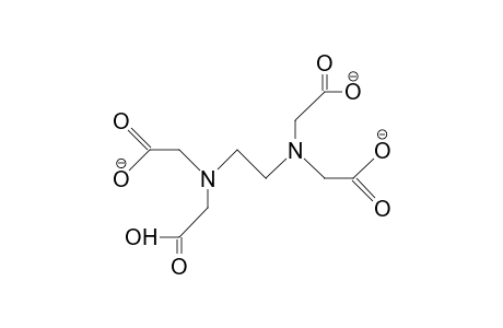 Ethylenediamine-tetraacetic acid, trianion