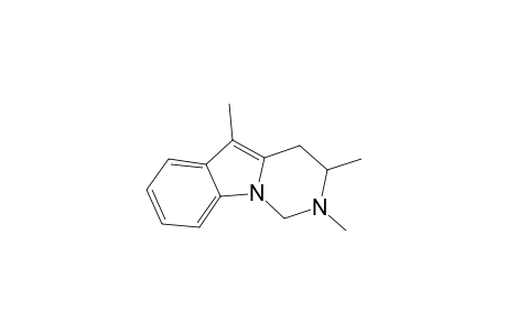 2,3,5-Trimethyl-1,2,3,4-tetrahydropyrimido(1,6-a)indole