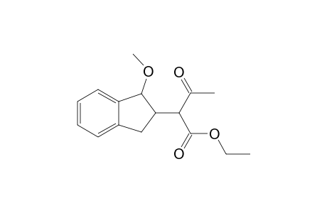 2-[2'-(1'-Methoxyindan)]-3-oxobutanoic acid ethyl ester