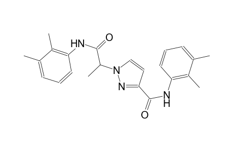 1H-pyrazole-1-acetamide, N-(2,3-dimethylphenyl)-3-[[(2,3-dimethylphenyl)amino]carbonyl]-alpha-methyl-
