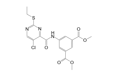 1,3-benzenedicarboxylic acid, 5-[[[5-chloro-2-(ethylthio)-4-pyrimidinyl]carbonyl]amino]-, dimethyl ester