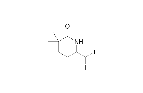 6-(diiodomethyl)-3,3-dimethylpiperidin-2-one