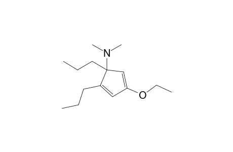 (4-ethoxy-1,2-dipropyl-cyclopenta-2,4-dien-1-yl)-dimethyl-amine