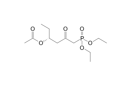 (4R)-Diethyl 4-acetoxy-2-oxohexylphosphonate