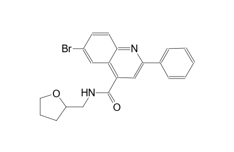 Quinoline-4-carboxamide, 6-bromo-2-phenyl-N-(tetrahydrofuran-2-ylmethyl)-