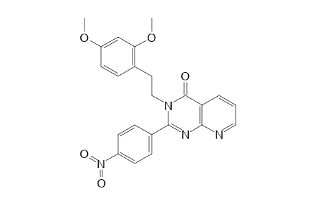 3-(2,4-Dimethoxyphenylethyl)-2-(4-nitrophenyl)-4(3H)-pyrido[2,3-d]pyrimidinone