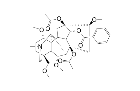 Delphinine 13-acetate