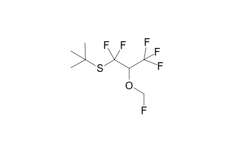 t-Butyl[2-(Fluoromethoxy)-1,1,3,3,3-pentafluoropropyl]Sulfide