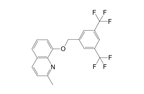 8-((3,5-bis(trifluoromethyl)benzyl)oxy)-2-methylquinoline