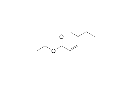 (Z)-4-methyl-2-hexenoic acid ethyl ester