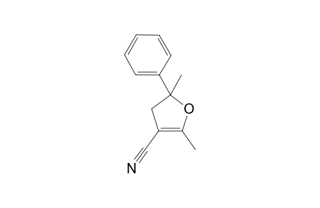 3-Cyano-2,5-dimethyl-2-phenyl-4,5-dihydrofuran
