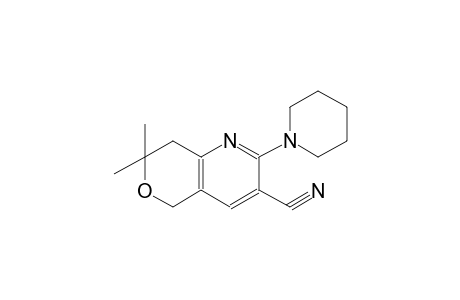 5H-pyrano[4,3-b]pyridine-3-carbonitrile, 7,8-dihydro-7,7-dimethyl-2-(1-piperidinyl)-