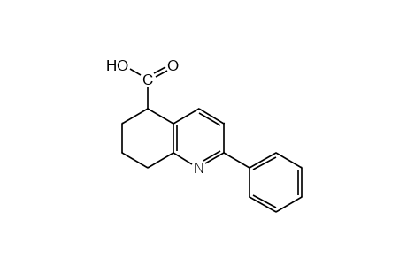 2-PHENYL-5,6,7,8-TETRAHYDRO-5-QUINOLINECARBOXYLIC ACID