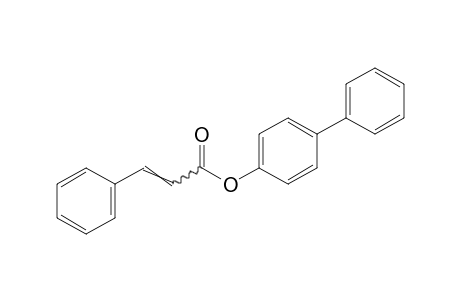 cinnamic acid, 4-biphenylyl ester