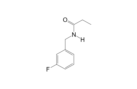 N-(3-Fluorobenzyl)propanamide