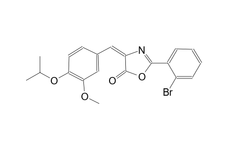(4E)-2-(2-bromophenyl)-4-(4-isopropoxy-3-methoxybenzylidene)-1,3-oxazol-5(4H)-one