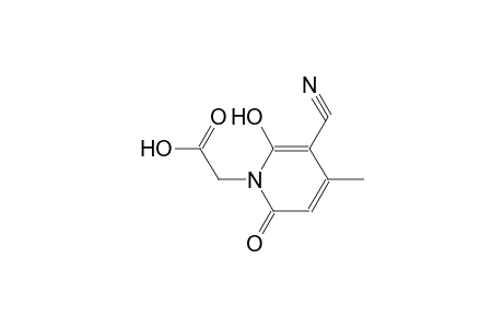 (3-cyano-2-hydroxy-4-methyl-6-oxo-1(6H)-pyridinyl)acetic acid