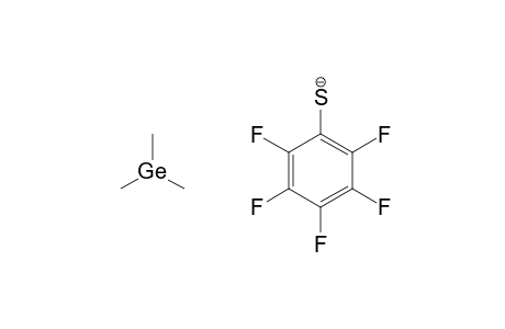 Germane, trimethyl[(pentafluorophenyl)thio]-