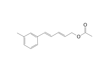 (2E,4E)-5-(m-tolyl)penta-2,4-dien-1-yl acetate