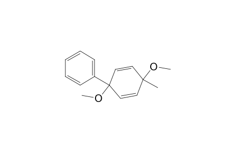 3,6-Dimethoxy-6-methyl-3-phenylcyclohexa-1,4-diene