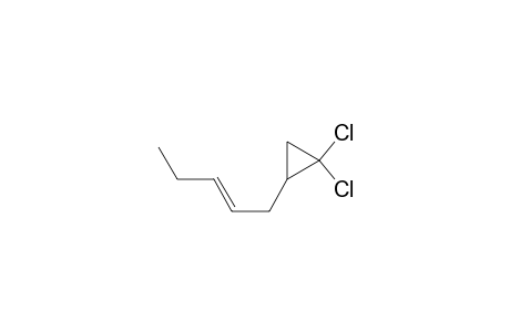 1,1-Dichloro-2-(2-pentenyl)cyclopropane