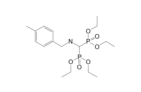bis(diethoxyphosphoryl)methyl-(4-methylbenzyl)amine