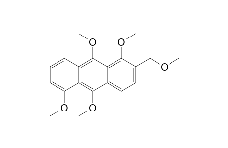 2-(Methoxymethyl)-1,5,9,10-tetramethoxyanthracene