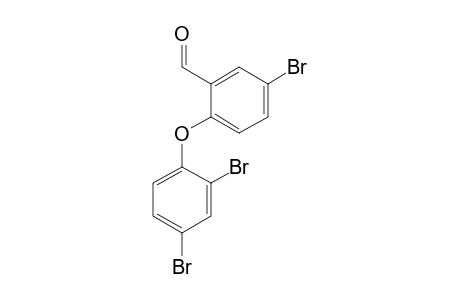 2-[2,4-bis(bromanyl)phenoxy]-5-bromanyl-benzaldehyde