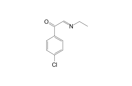 2-(4-Chlorophenyl)-N-ethyl-2-oxo-ethanimine