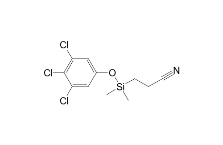 3,4,5-trichlorophenol cyanoethyldimethylsilyl ether