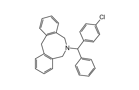 6-(p-CHLORO-alpha-PHENYLBENZYL)-5,6,7,12-TETRAHYDRODIBENZ[c,f]AZOCINE