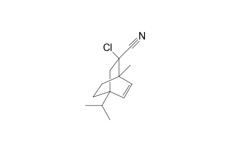 2-Chloro-2-cyano-1-methyl-4-(methylethyl)-bicyclo[2.2.2]oct-5-ene