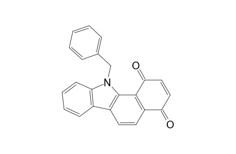 11-(phenylmethyl)benzo[a]carbazole-1,4-dione