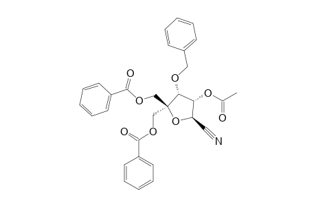 3-O-ACETYL-2,5-ANHYDRO-6-O-BENZOYL-5-C-[(BENZOYLOXY)-METHYL]-4-O-BENZYL-D-ALLONONITRILE
