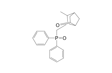 Bicyclo[2.2.1]heptan-2-one, 6-[(diphenylphosphinyl)methyl]-5-methyl-, (5-exo,6-endo)-(.+-.)-