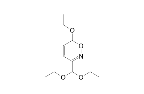 3-(diethoxymethyl)-6-ethoxy-6H-oxazine