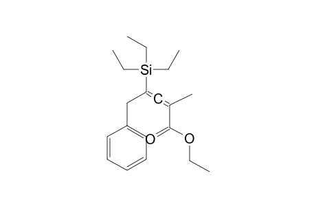 ETHYL-2-METHYL-5-PHENYL-4-TRIETHYLSILYLPENTA-2,3-DIENOATE