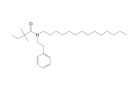 Butyramide, 2,2-dimethyl-N-(phenethyl)-N-tetradecyl-