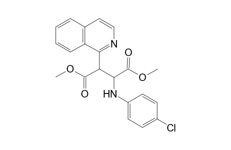2-(4-Chloro-phenylamino)-3-isoquinolin-1-yl-succinic acid dimethyl ester