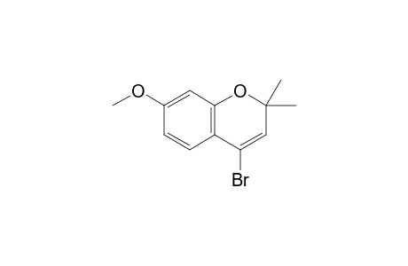 4-bromanyl-7-methoxy-2,2-dimethyl-chromene