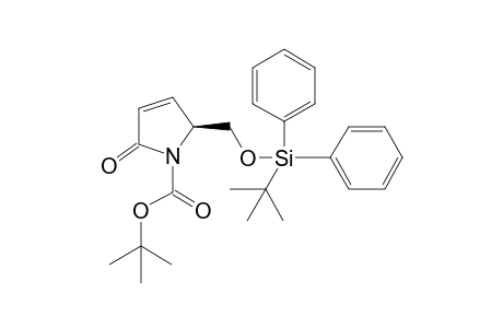 (5S)-1-(tert-Butoxycarbonyl)-5-(tert-butyldiphenylsilanyloxymethyl)-2-oxo-3,4-dihydropyrrole