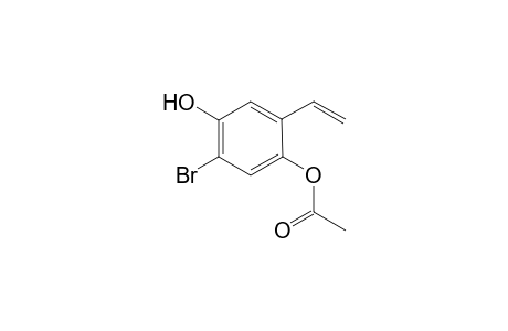 5-Bromo-4-hydroxy-2-vinylphenyl acetate